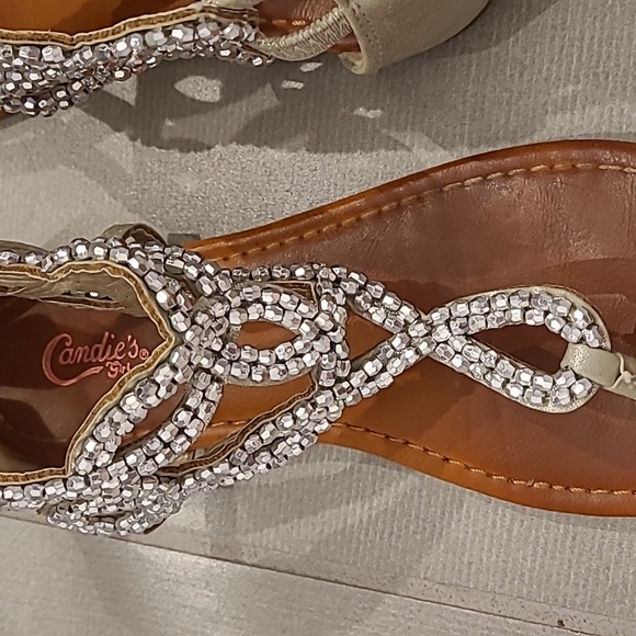 Bling Gladiator Sandals - Picture 3 of 3